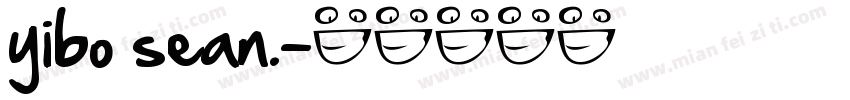 yibo sean.字体转换